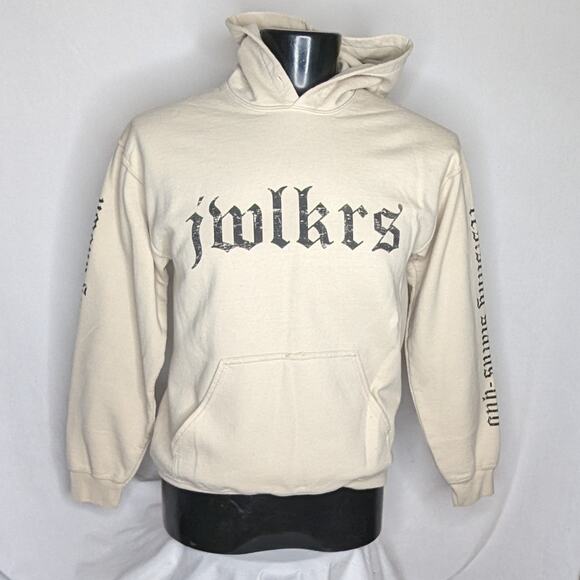 JWLKRS Men's Pullover Hoodie - Size Small - Cream - Great Condition - Picture 1 of 5